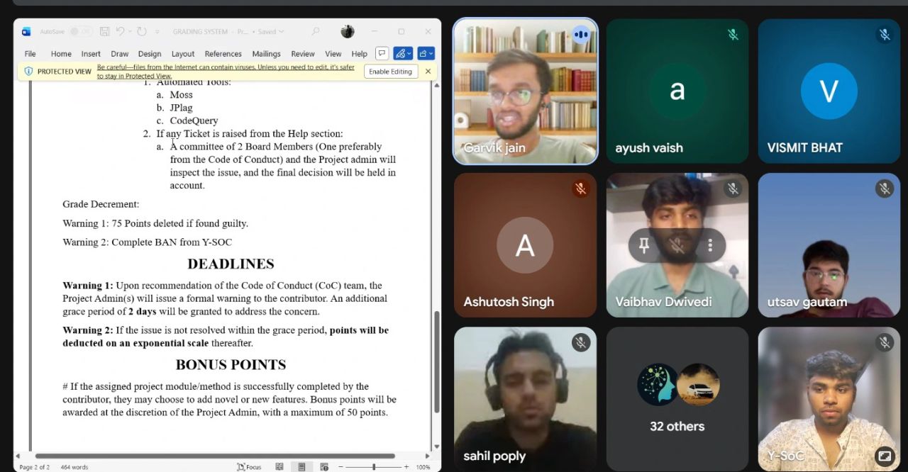 Y-SoC Re-Orientation Programme Poster